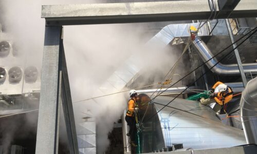 kõrgustes töötamine